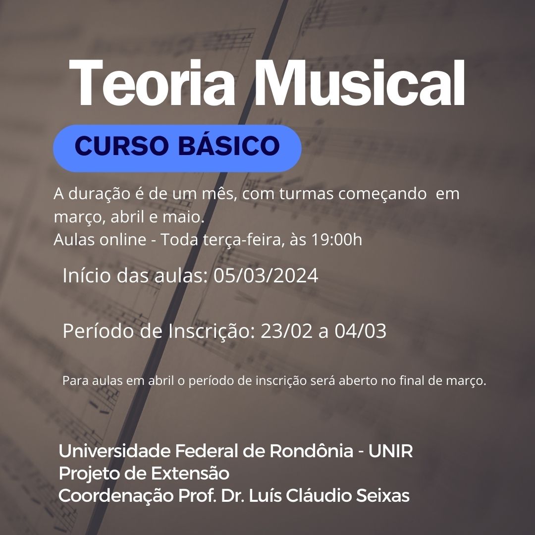Curso Básico de Teoria Musical