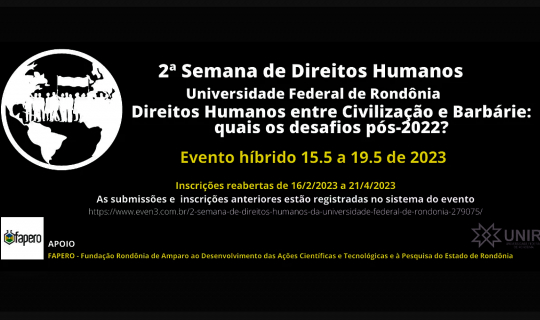 2ª Semana de Direitos Humanos da UNIR
